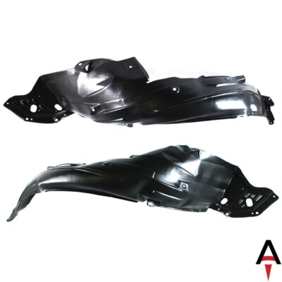Front Inner Fender Splash Shield Set For Acura TSX - Left & Right, 74150TL2A10 / 74100TL2A10
