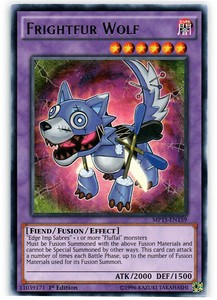 Frightfur Wolf - MP15-EN159 - Rare - 1st Edition x3 - Near Mint