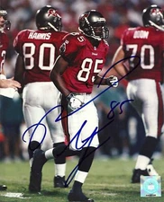 Reidel Anthony signed autographed Tampa Bay Buccaneers football 8x10 photo COA