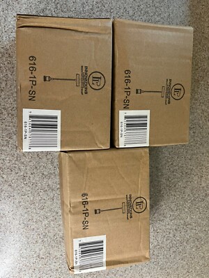 Lot (3) Innovations Lighting 616-1P-SN Light Fixture No Glass Pendants New