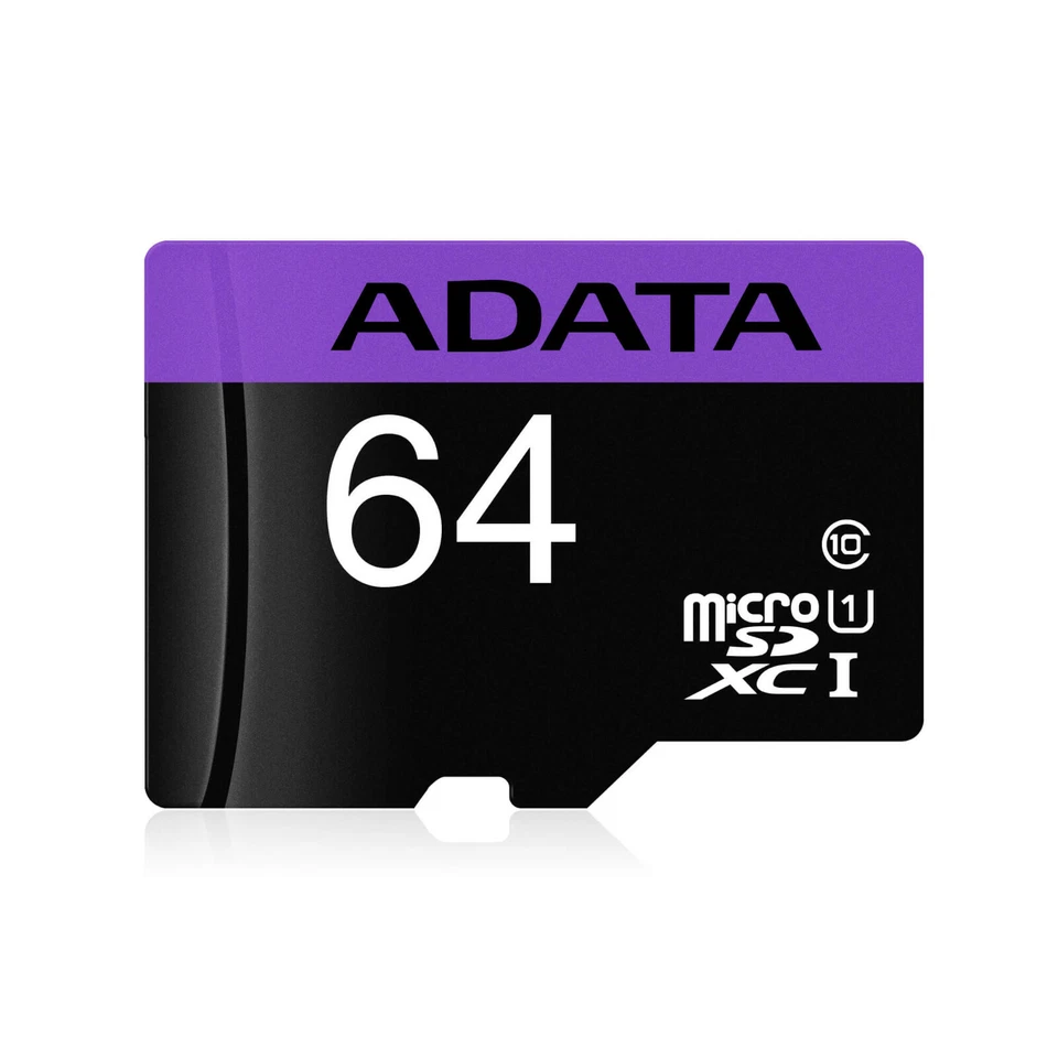 ADATA 64GB Premier Micro SDXC UHS-I Class10 MEMORY Card ADAPTER AUSDX64GUICL10 - Image 2 of 2