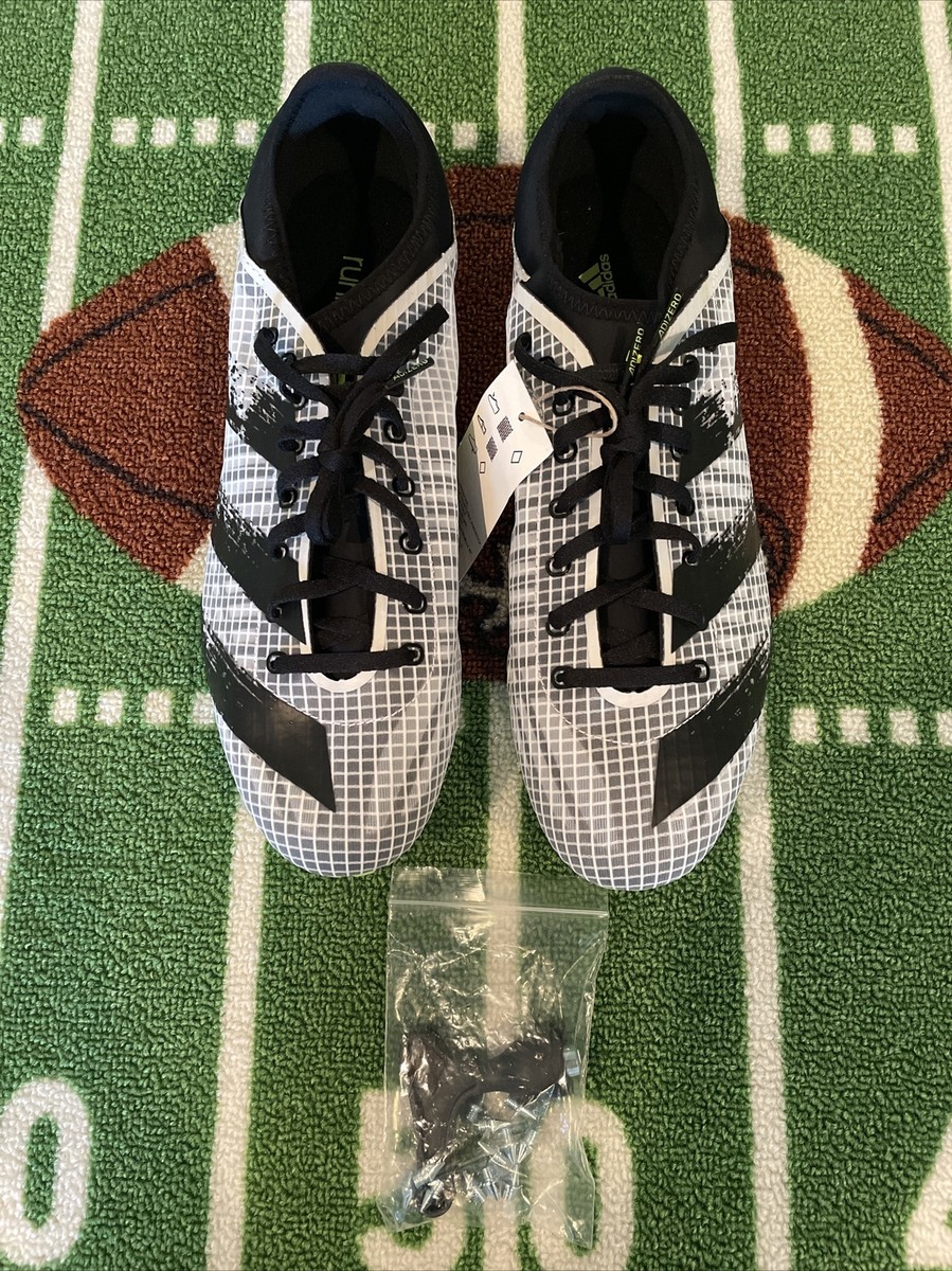 Adidas Sprintstar Track & Field Spike Cleats Black/White  display picture 1