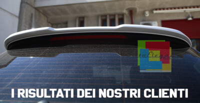 Spoiler Tetto Posteriore Per Audi A6 Avant C7 Allroad 2012-2018, Stile RS6