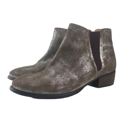 seychelles metallic booties