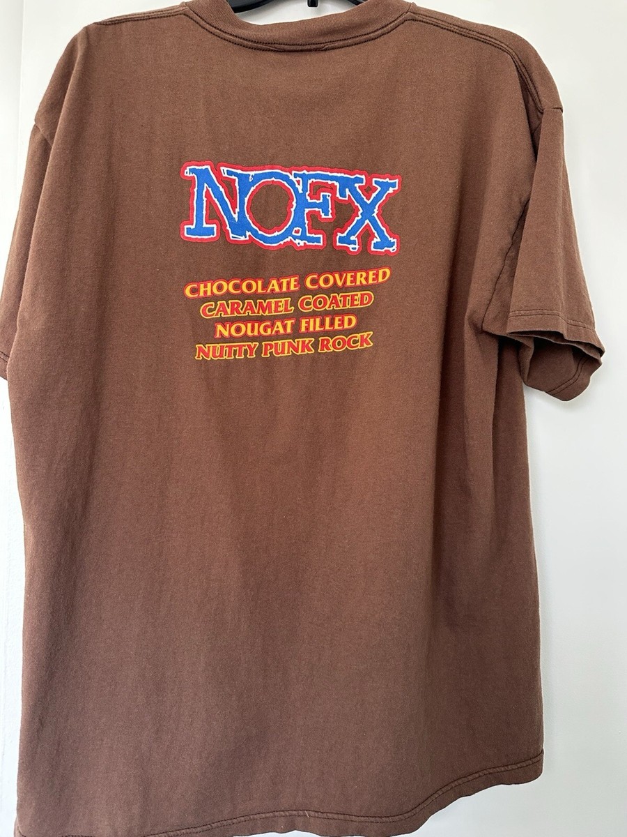 Vintage NOFX Punkers Shirt XL 1990's Punk One light discoloration