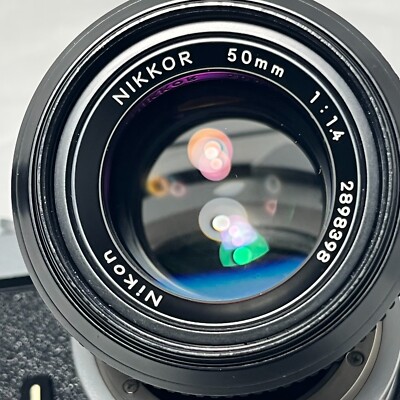 Nikon Nikomat FTN SLR Film Camera Nikkor 50mm F1.4 From