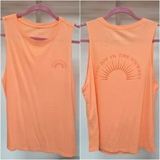 NEW Spiritual Gangster Jade Muscle Tank Top Find Joy In The Journey Nectar M