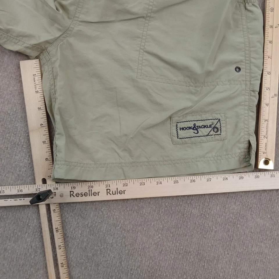 Мужские плавки с крючком и снастями большие хаки эластичная талия рыбалка на открытом воздухе с подкладкой - Изображение 3 из 4