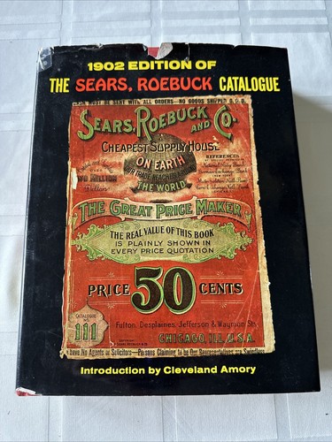The Sears Roebuck Catalog SEARS of 1902 HARDCOVER Edition Vintage - 第 1/11 張圖片