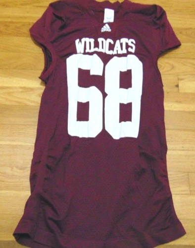 Shockweb ADIDAS TECHFIT SHOCKWEB AUTHENTIC WILDCATS FOOTBALL JERSEY SIZE XL | eBay