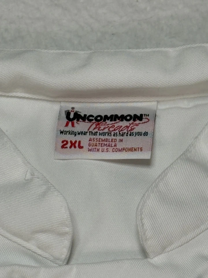 Uncommon Threads Chef's Food Service Uniform Jacket White Size 2XL Lot of 2 - Image 4 of 4