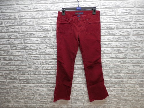 Abercrombie \u0026 Fitch Red Corduroy Pants 