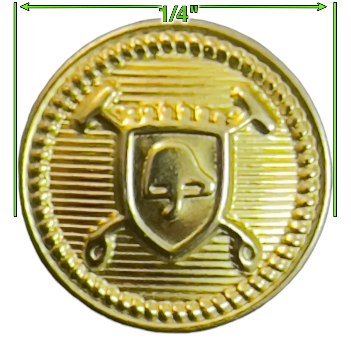 Ralph Lauren Replacement Buttons In Collectible Metal Sewing