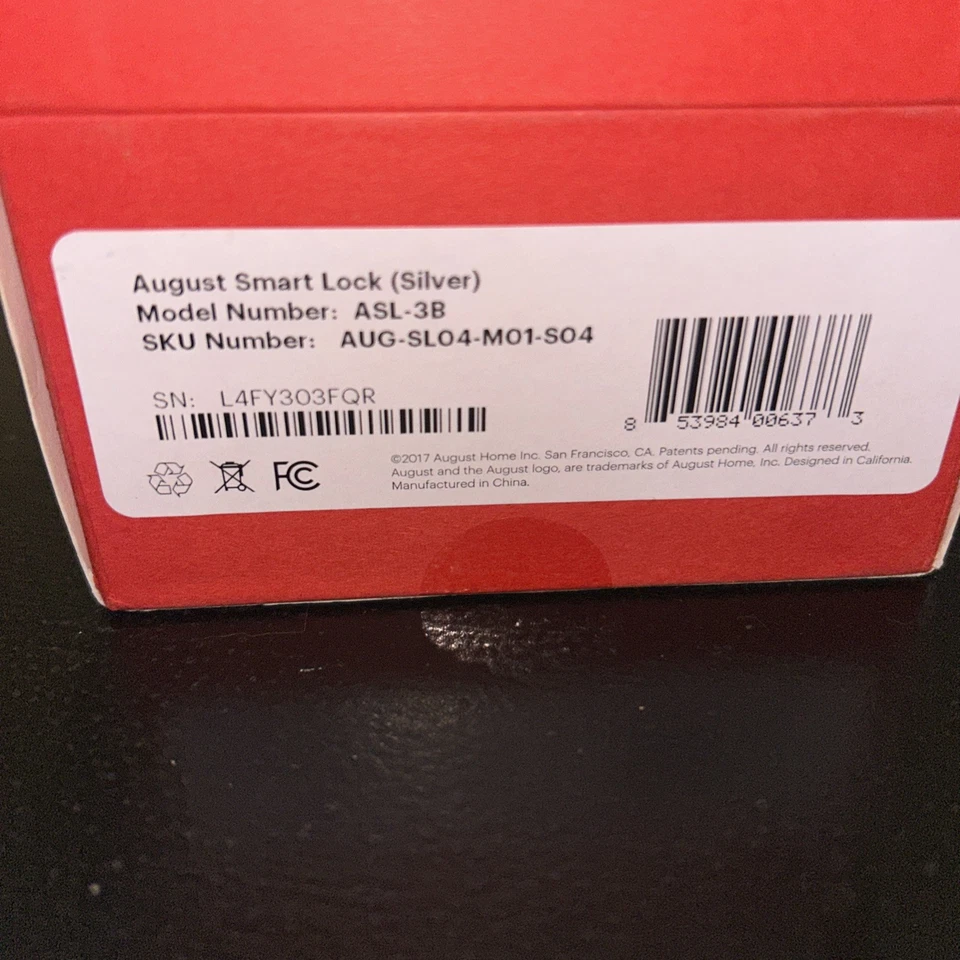 August Smart Lock entrada sin llave - plateado (AUG-SL04-M01-S04) Foto 4 de 4