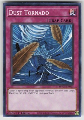 Dust Tornado HAC1-EN027 Hidden Arsenal: Chapter 1 Yu-Gi-Oh 1st Edition NM