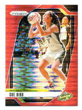 2024 Panini Prizm WNBA #112 Sue Bird Red Pulsar 001/299 Seattle Storm HOF