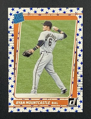 2021 Donruss Ryan Mountcastle #59 Rated Rookie Star Parallel RC SP