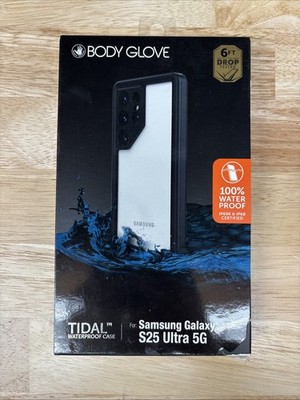Body Glove Tidal Waterproof Phone Case Samsung Galaxy S25 Ultra 5G - Black/Clear