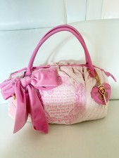 NWT JUICY COUTURE JUICY TALE BOWLERS SHOULDER BAG POWDER BLUSH PINK