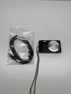 Sony Cyber-shot DSC-W810 20,1 MP | Digitalkamera | Schwarz | Guter Zustand
