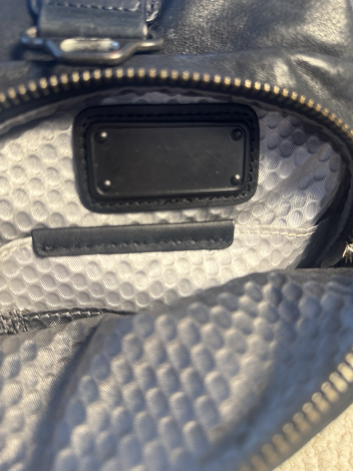 Tumi “Everett” Essential Tote – Black Distressed … - image 5