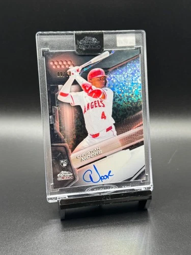 2026 Topps Chrome Black Christian Moore Base (Raw)