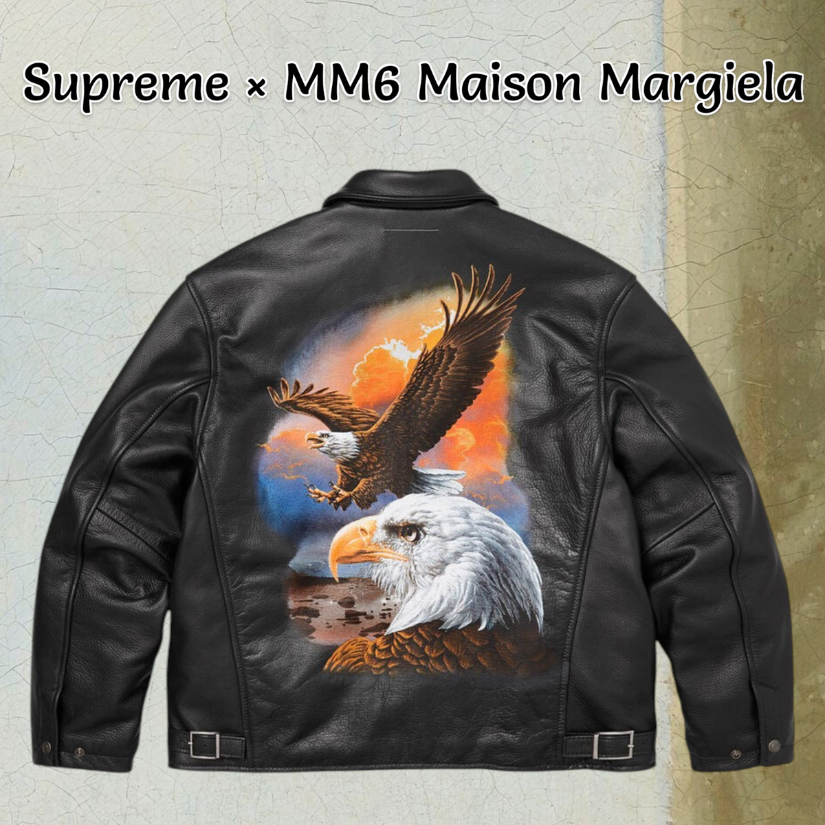 ジャケット・アウター Supreme MM6 Maison Margiela Schott Supreme x MM6 Maison Margiela Schott Leather jacket black