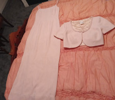 Watters & Watters pink full length special occasion dress size 4