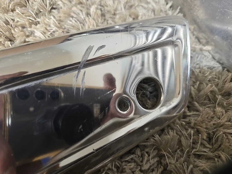 1971 - 1973 年 BUICK RIVIERA 前座装饰模具 铬装饰 1972 年 Lh Rh 套装 Oem — 第 3/4 张图片