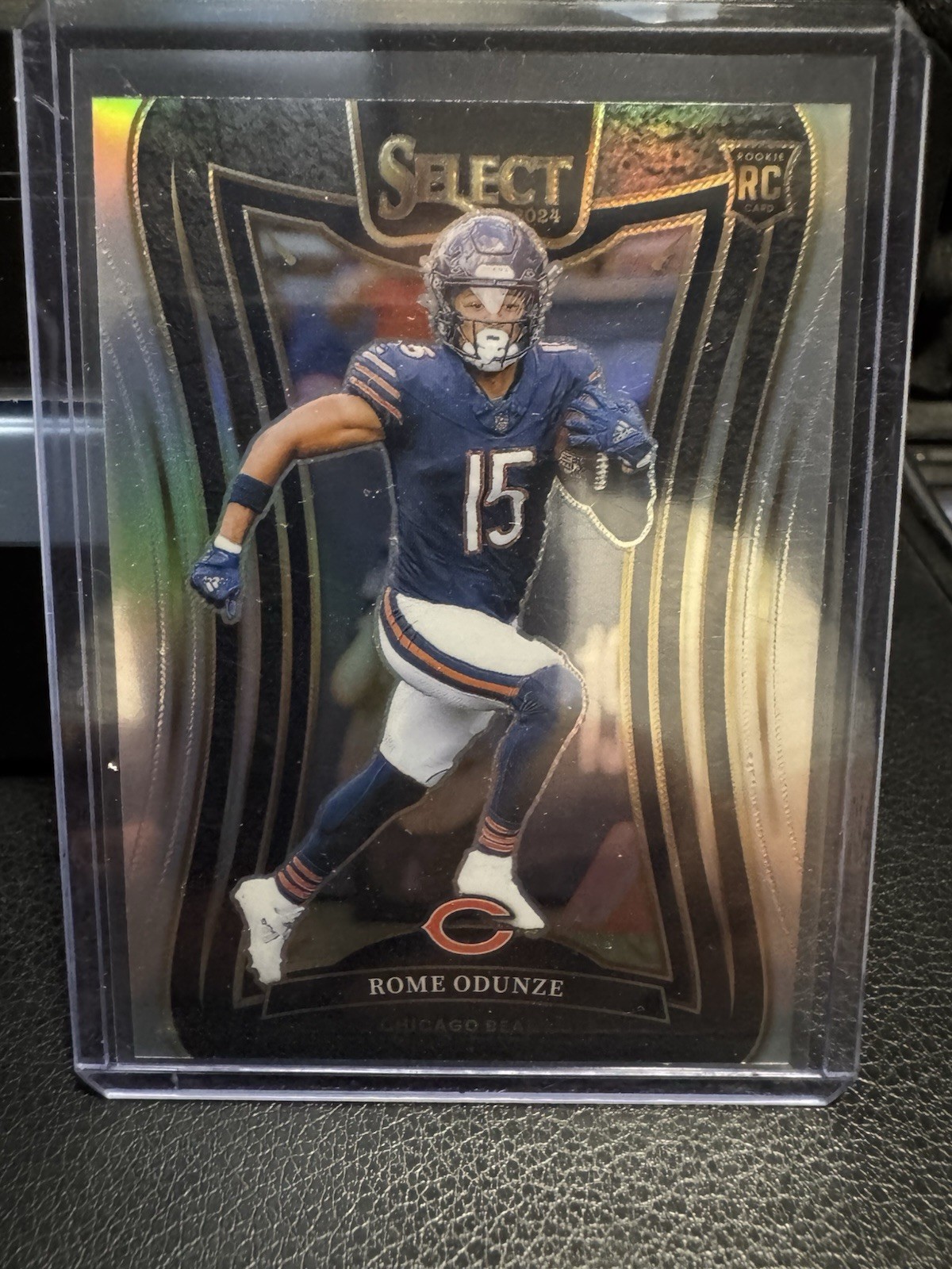 2024 Panini Select - Suite Level Rome Odunze #372 Silver Prizm (RC)