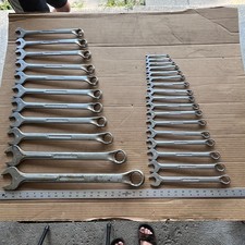 GEDORE Germany NO. 1B MetricCOMBINATION 28 pc WRENCH SET 6MM–41MM Chrome