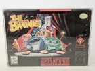 The Brainies Super Nintendo SNES Game, Box + Protector Only (No Manual)