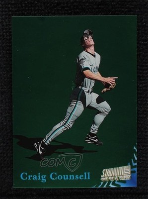 1998 Topps Stadium Club One of a Kind 57/150 Craig Counsell #196 4at