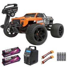 HPI Savage X FLUX V2 GT-6 1/8 RTR Automodello Monster elettrico SUPER COMBO