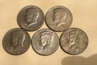 Lot Of 5 - Kennedy Half Dollars - Circulated - 2x 1973D, 19979, 1999P, 2000D