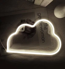 Cloud LED Lights Warm White USB Or Battery Use