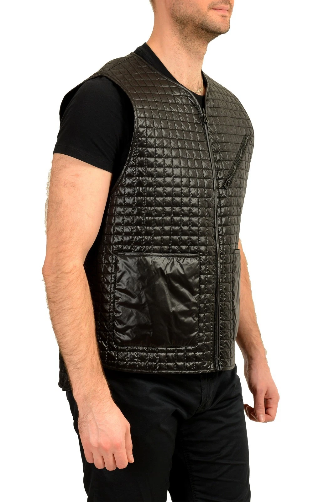 Hugo Boss Men's "Fasere-1" Insulated Full Zip Sleeveless Jacket Vest US M IT 50
