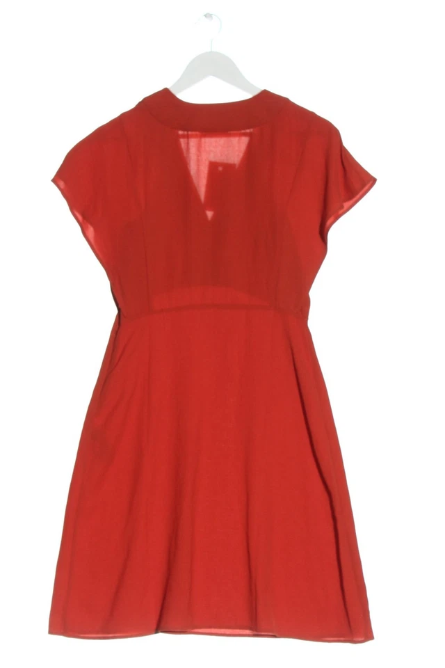 VILA Vestido de cóctel Mujeres Vestido Talla EU 36 rojo elegante - Imagen 2 de 4