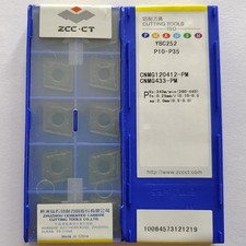 10pcs CNMG120412-PM YBC252 CNMG433-PM ZCC.CT CNC blade Carbide Inserts Original