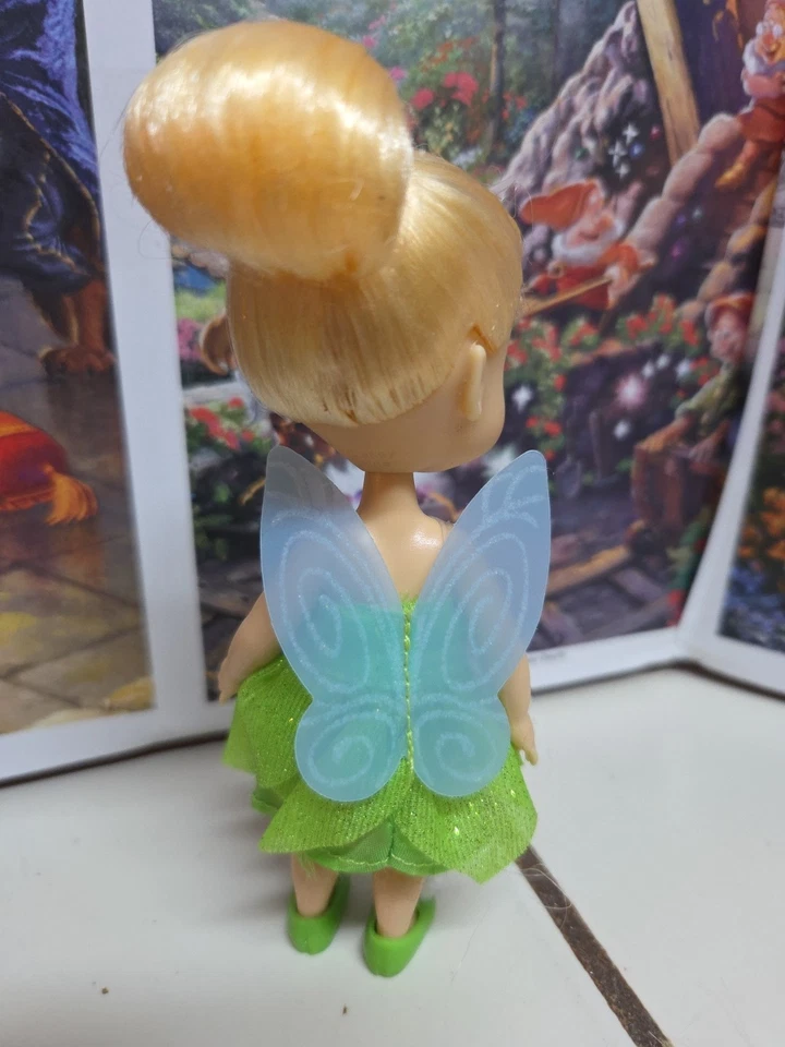 Lote de 6 bonecas princesa Disney Store Animator's Collection 5" mini boneca infantil - Imagem 3 de 4