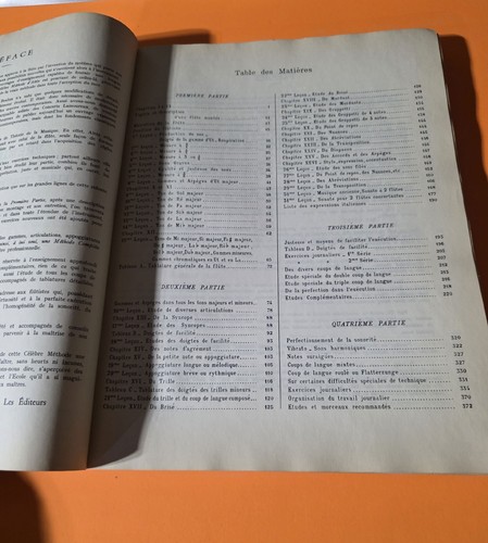 Altes: Celebre Methode Complete de Flute, 1956 edition - RARE FIND!! WoW LQQK!! - Picture 4 of 10