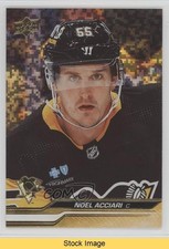 2023-24 Upper Deck Extended Series Speckled Rainbow Foil Noel Acciari READ 0x9i