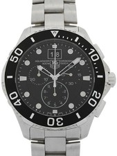 TAG HEUER WATCH AQUARACER CHRONOGRAPH CAN1010.BA0821 QUARTZ DATE BLACK MEN'S F/S