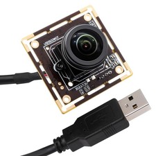 5MP 30FPS Fisheye USB Camera Module 200 Degree Ultra Wide Angle Webcam Board ...