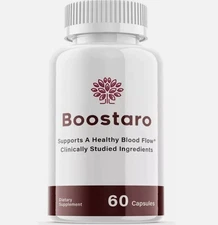 1-3 PACKS Boostaro Capsules -Boostaro -Blood Flow Virility For Men 60 Caps UK