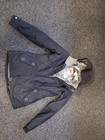 Ski / Snowboardjacke Gr. M Damen Schwarz mit Kapuze