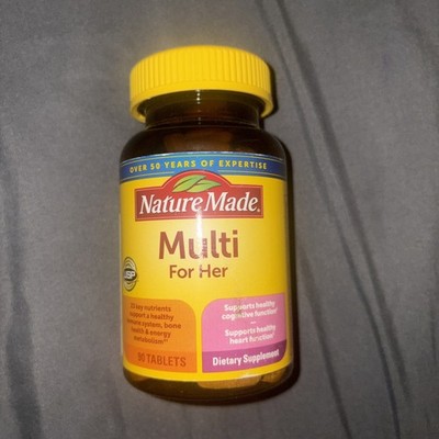 Made Multi For HER Daily Vitamin 90 Tablets EXP 1/2027 