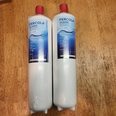 Percola Ice Maker Water Filter Cartridge Replacement Refrigerator PCL-41, 2 Pack