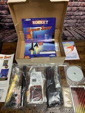 1996 Estes Range Box Super Shot & Twister Model Rocket Kit NoEngines Never Used!