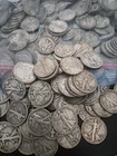 1916-1947 ROLL OF 20 WALKING LIBERTY SILVER HALF DOLLARS